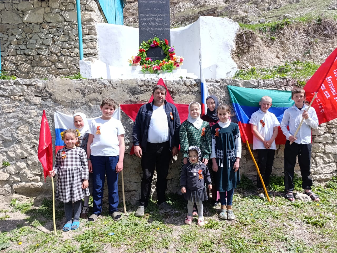 Торжественное празднование 80-летия Победы прошло в селе Иштибури Унцукульского района.